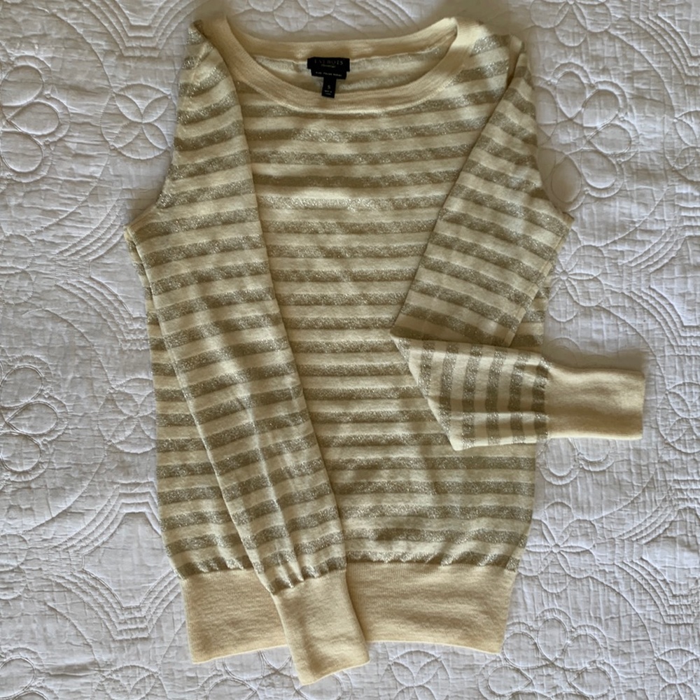 Talbots Stripe Light Top